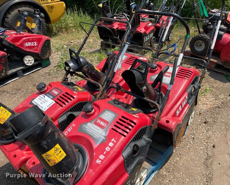 image for item DS8958 (4) Toro Power Clear snow blowers