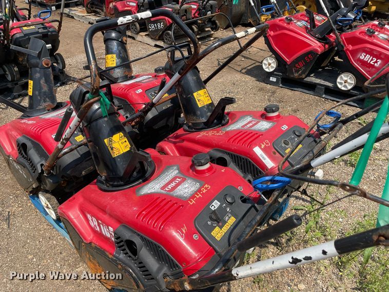 image for item DS8958 (4) Toro Power Clear snow blowers