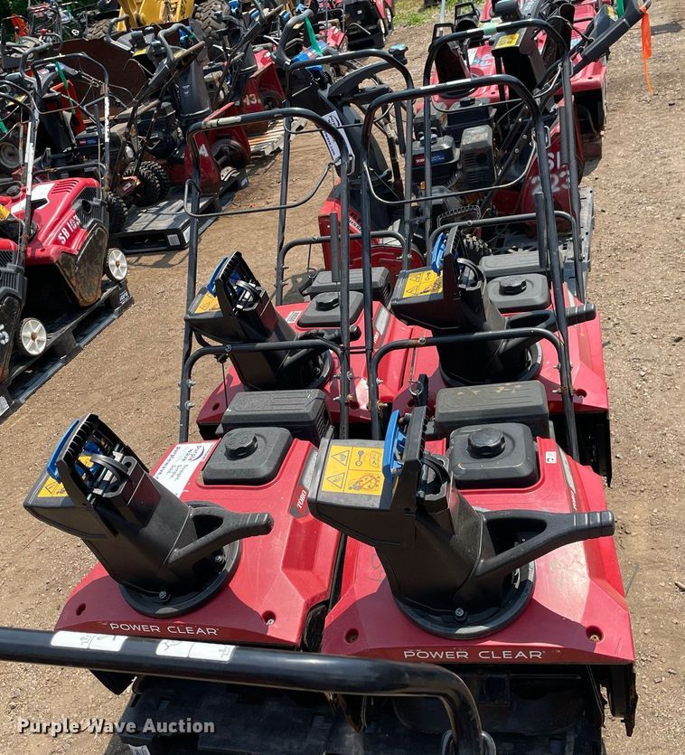 image for item DS8962 (4) Toro Power Clear snow blowers