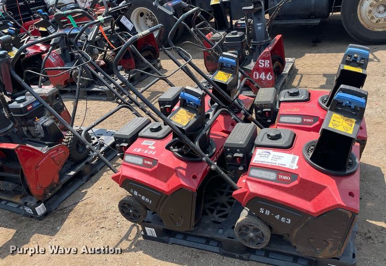 image for item DS8962 (4) Toro Power Clear snow blowers