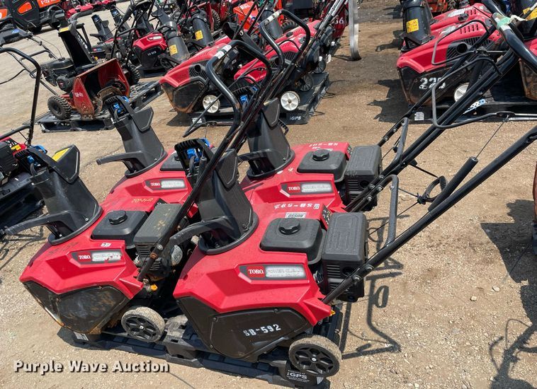 image for item DS8962 (4) Toro Power Clear snow blowers