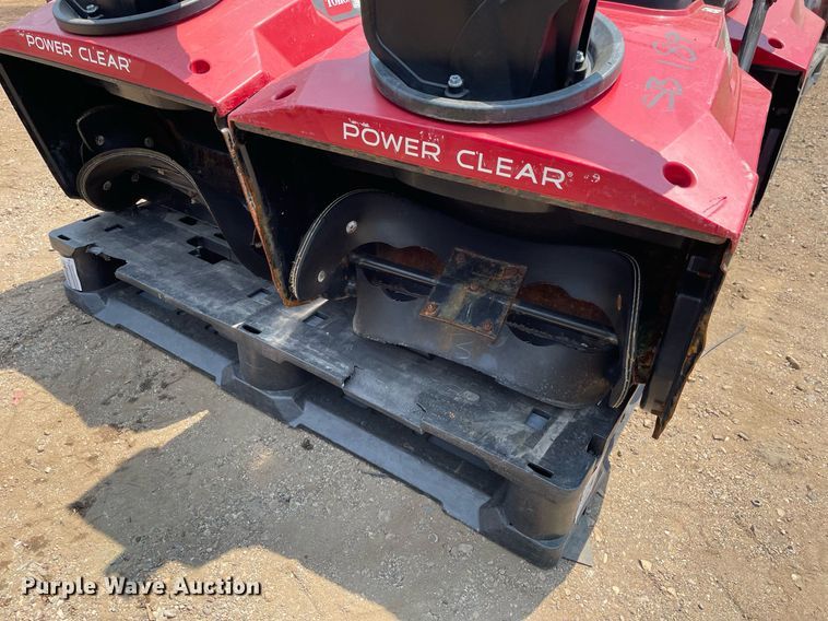 image for item DS8962 (4) Toro Power Clear snow blowers