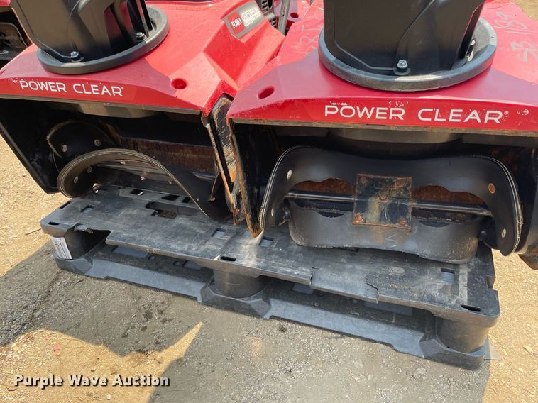 image for item DS8962 (4) Toro Power Clear snow blowers