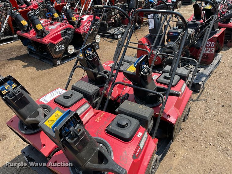 image for item DS8962 (4) Toro Power Clear snow blowers