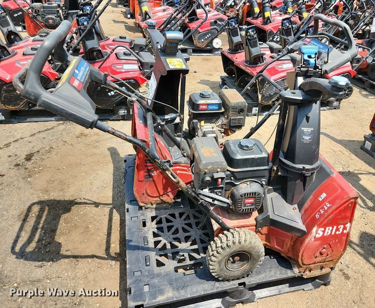 image for item DS8964 (2) Toro Snowmaster 724 ZXR  snow blowers