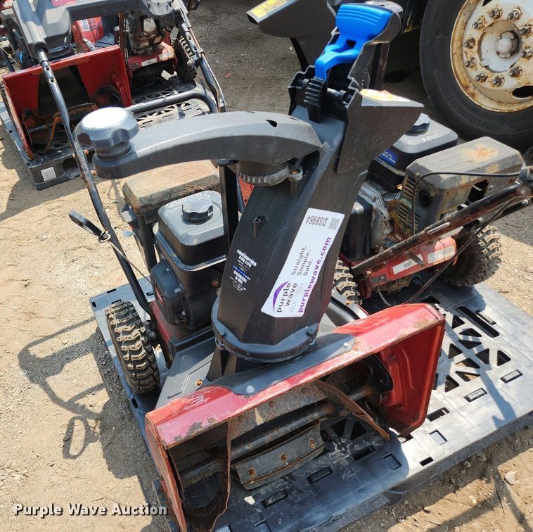 image for item DS8964 (2) Toro Snowmaster 724 ZXR  snow blowers