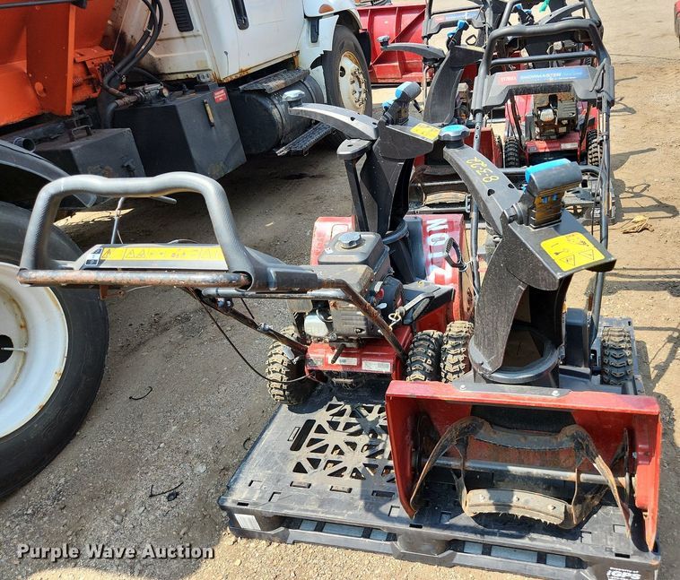 image for item DS8966 (2) Toro Snowmaster 724 ZXR snow blowers