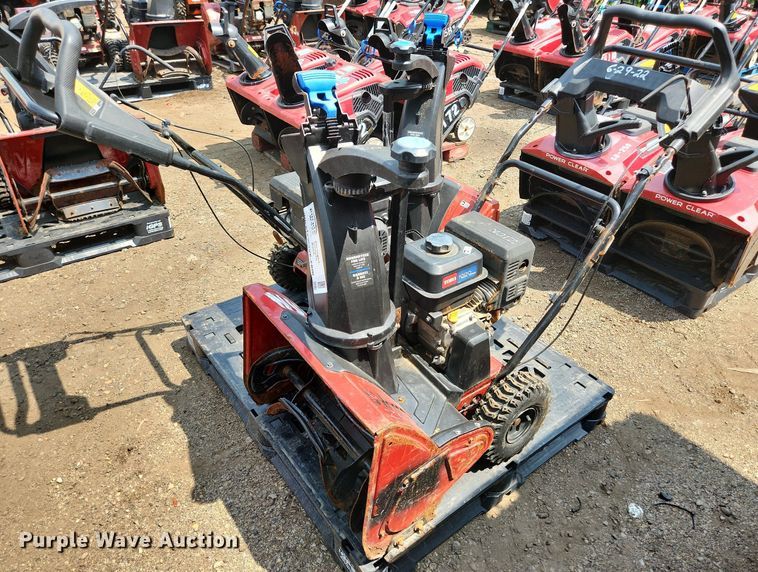 image for item DS8966 (2) Toro Snowmaster 724 ZXR snow blowers