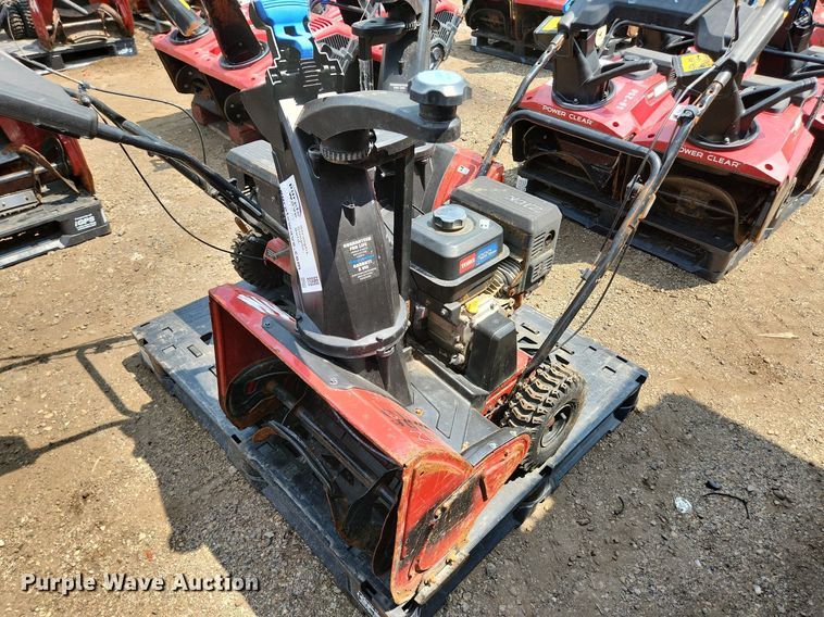 image for item DS8966 (2) Toro Snowmaster 724 ZXR snow blowers