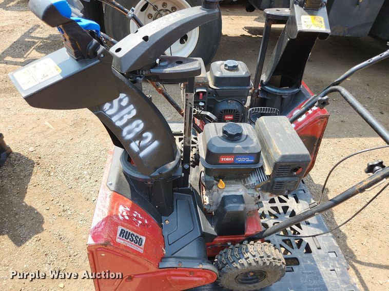 image for item DS8966 (2) Toro Snowmaster 724 ZXR snow blowers