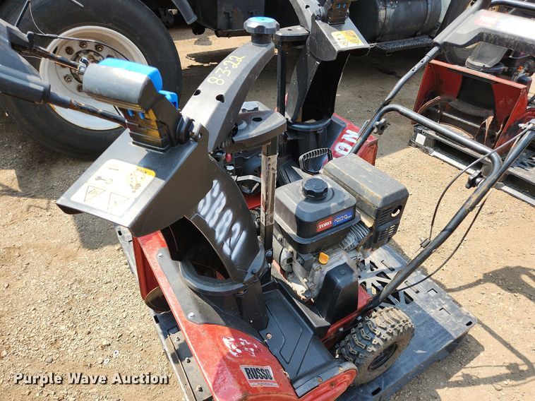 image for item DS8966 (2) Toro Snowmaster 724 ZXR snow blowers