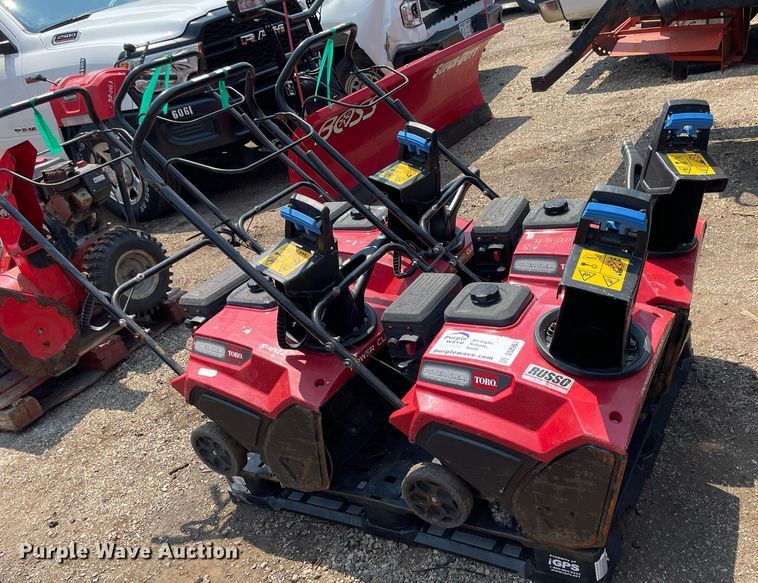 image for item DS8967 (4) Toro Power Clear snow blowers