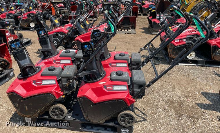 image for item DS8967 (4) Toro Power Clear snow blowers