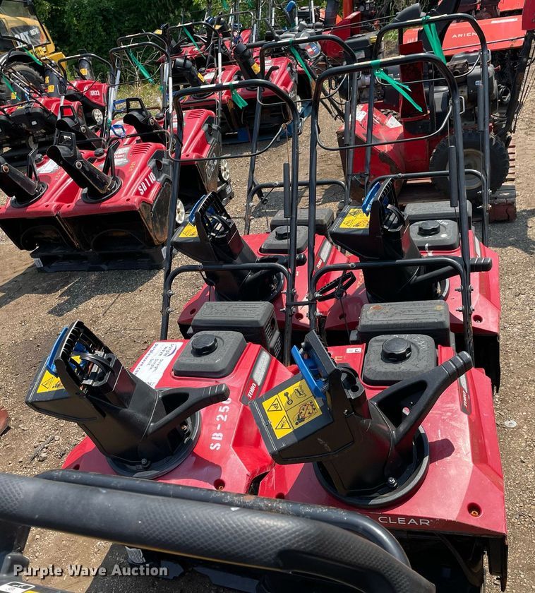 image for item DS8967 (4) Toro Power Clear snow blowers