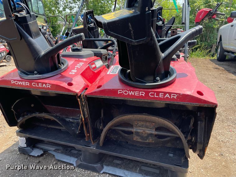 image for item DS8967 (4) Toro Power Clear snow blowers