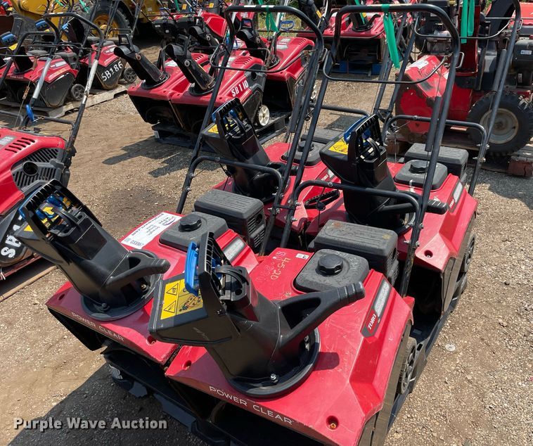 image for item DS8967 (4) Toro Power Clear snow blowers