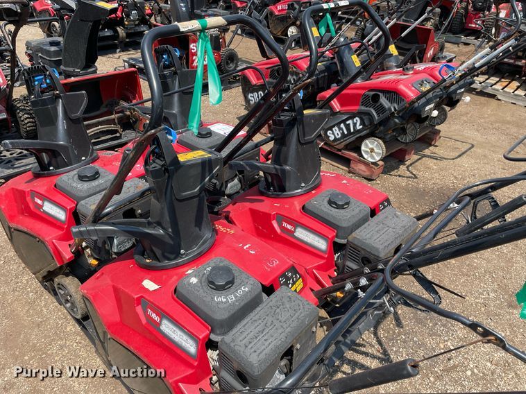 image for item DS8967 (4) Toro Power Clear snow blowers