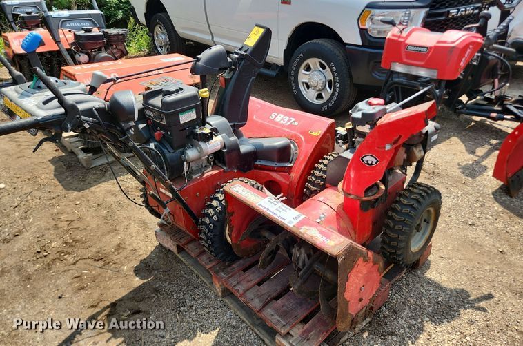 image for item DS8968 (2) two stage snow blowers