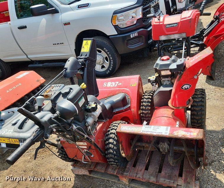 image for item DS8968 (2) two stage snow blowers