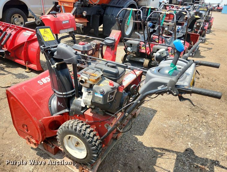 image for item DS8968 (2) two stage snow blowers