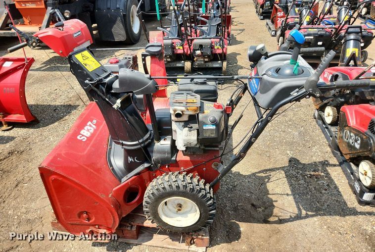 image for item DS8968 (2) two stage snow blowers