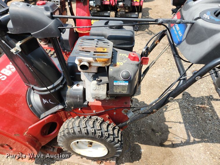 image for item DS8968 (2) two stage snow blowers