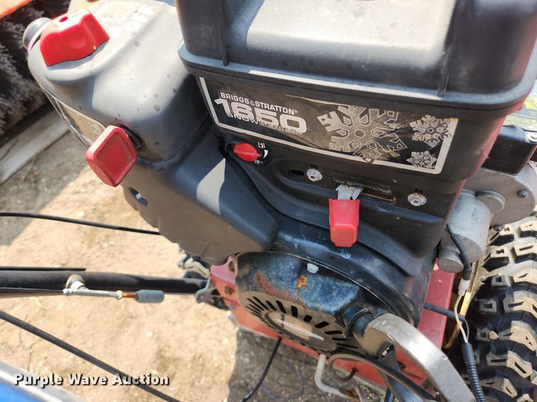 image for item DS8968 (2) two stage snow blowers