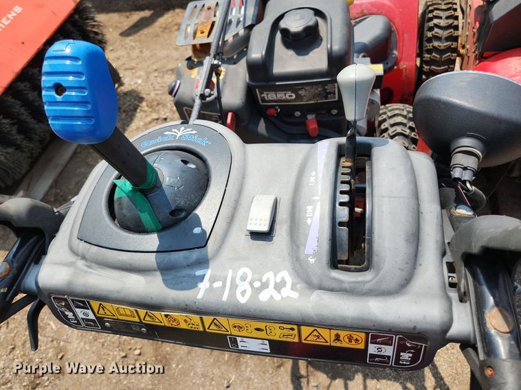 image for item DS8968 (2) two stage snow blowers