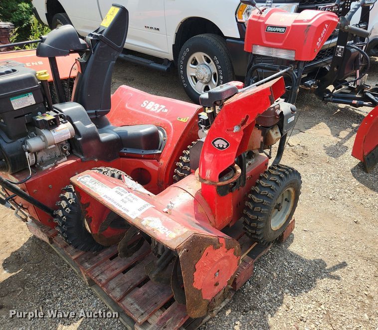 image for item DS8968 (2) two stage snow blowers