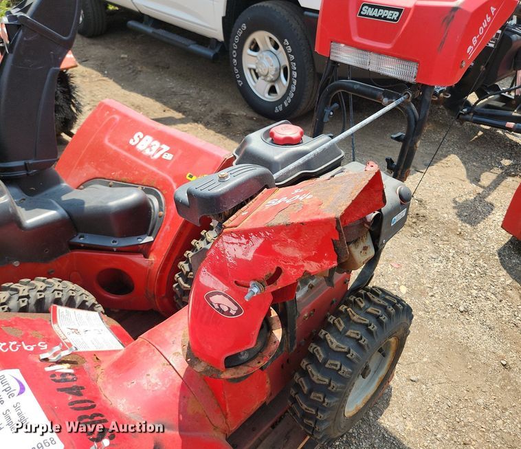 image for item DS8968 (2) two stage snow blowers