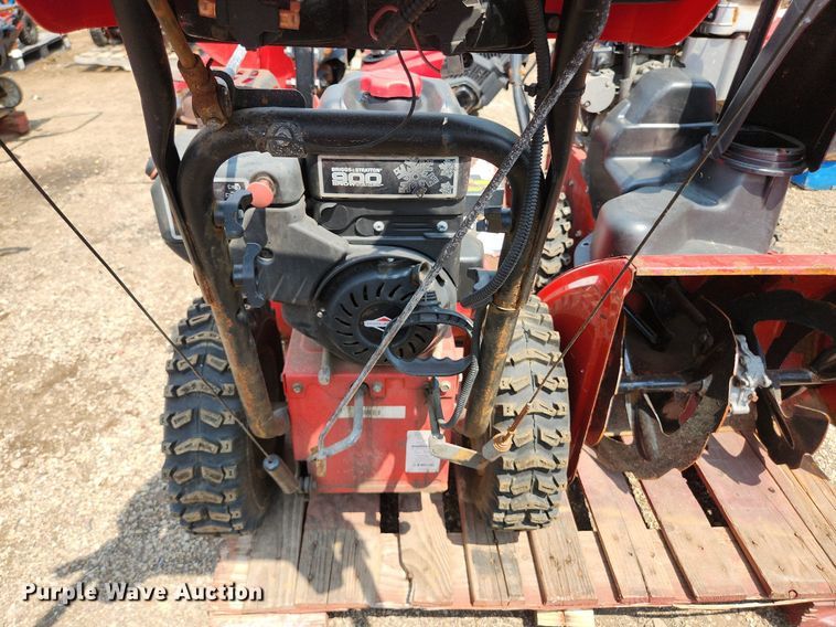 image for item DS8968 (2) two stage snow blowers