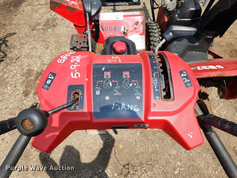 image for item DS8968 (2) two stage snow blowers