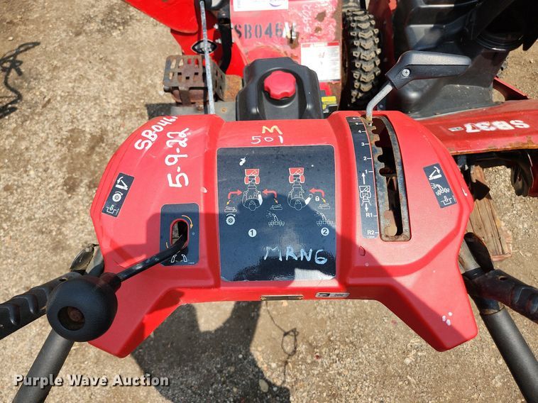 image for item DS8968 (2) two stage snow blowers