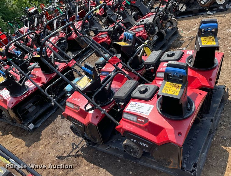 image for item DS8969 (4) Toro Power Clear snow blowers