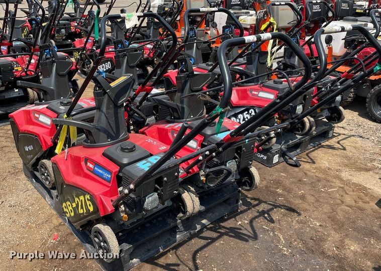 image for item DS8969 (4) Toro Power Clear snow blowers