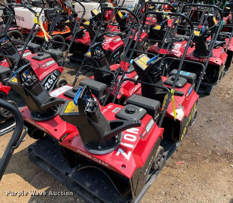 image for item DS8969 (4) Toro Power Clear snow blowers