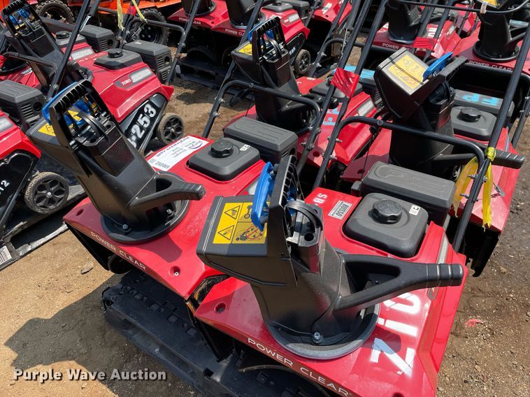 image for item DS8969 (4) Toro Power Clear snow blowers