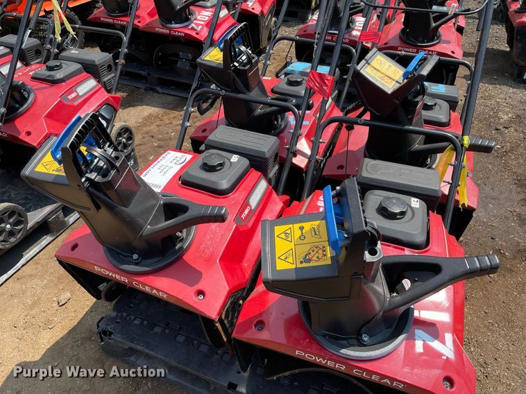image for item DS8969 (4) Toro Power Clear snow blowers