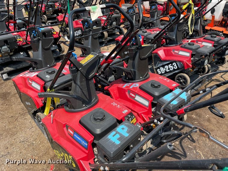 image for item DS8969 (4) Toro Power Clear snow blowers