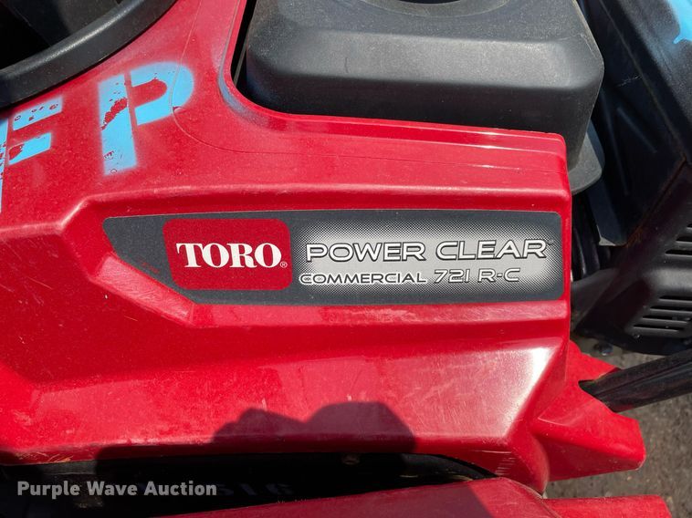 image for item DS8969 (4) Toro Power Clear snow blowers