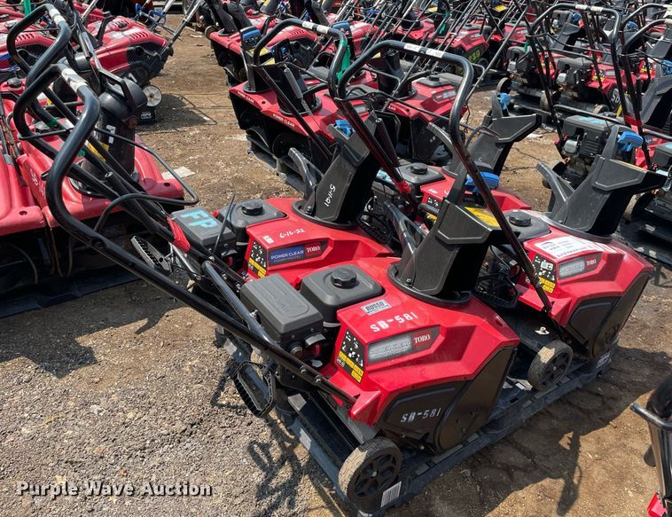 image for item DS8970 (4) Toro Power Clear snow blowers