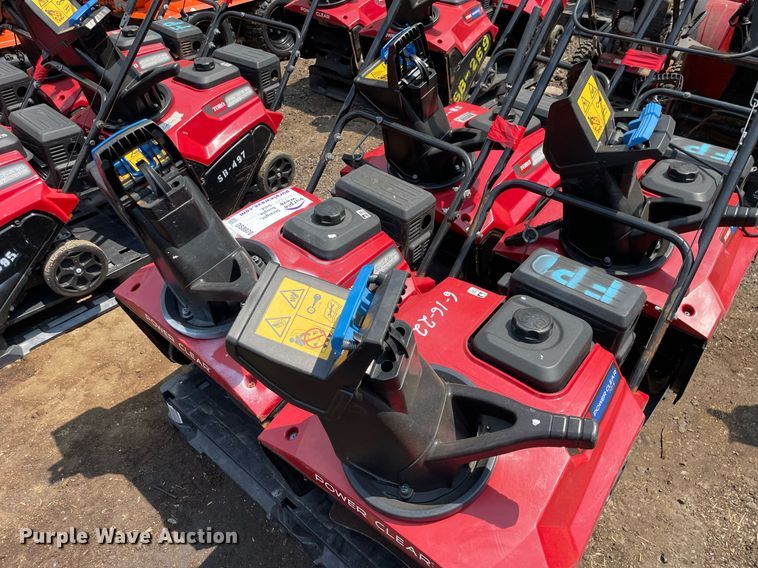image for item DS8970 (4) Toro Power Clear snow blowers