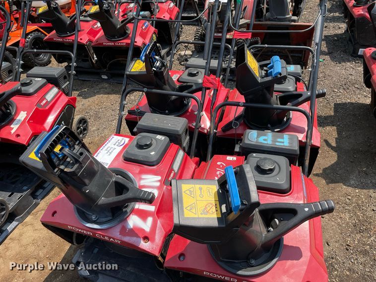 image for item DS8970 (4) Toro Power Clear snow blowers