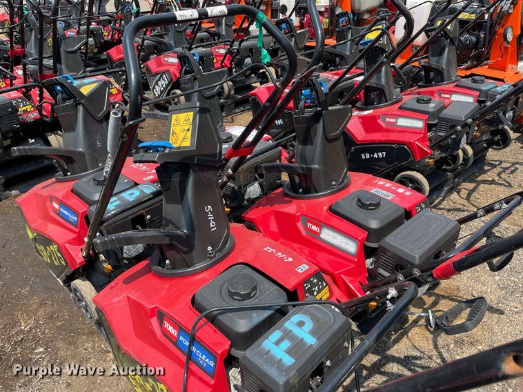 image for item DS8970 (4) Toro Power Clear snow blowers