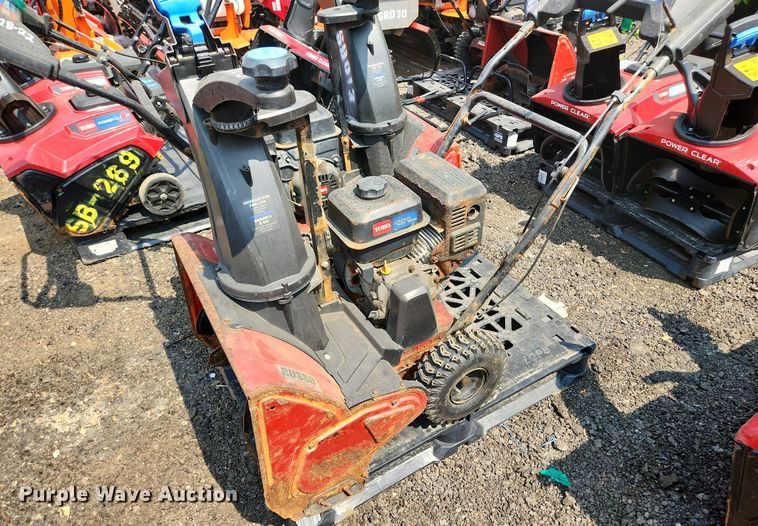 image for item DS8971 (2) Toro Snowmaster 724 ZXR snow blowers