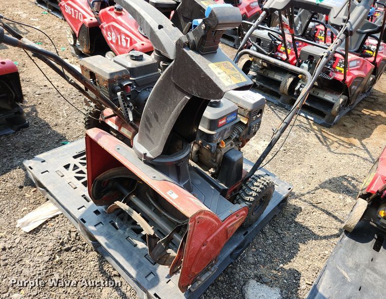 image for item DS8971 (2) Toro Snowmaster 724 ZXR snow blowers