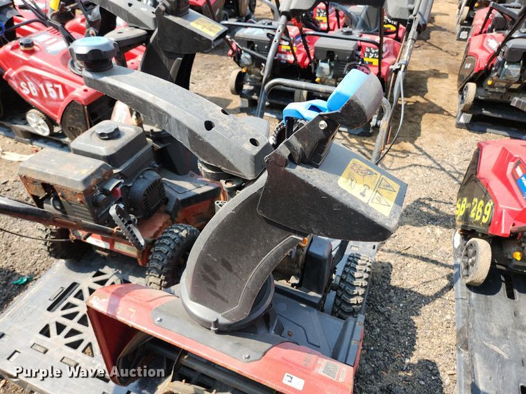 image for item DS8971 (2) Toro Snowmaster 724 ZXR snow blowers