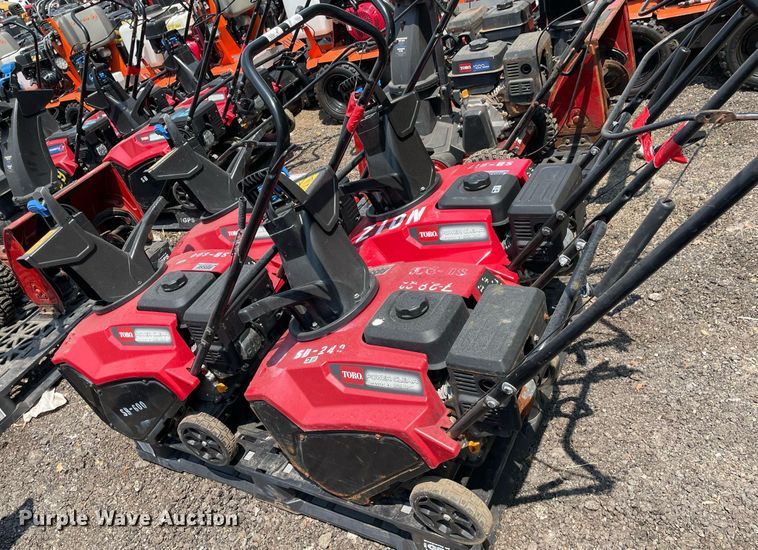 image for item DS8972 (4) Toro Power Clear snow blowers