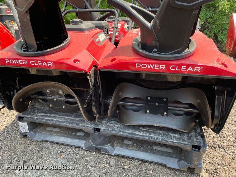 image for item DS8972 (4) Toro Power Clear snow blowers