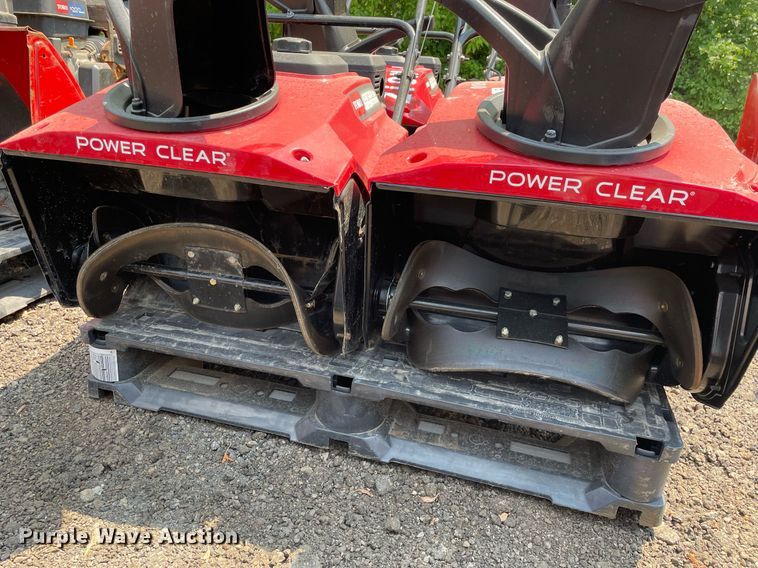 image for item DS8972 (4) Toro Power Clear snow blowers
